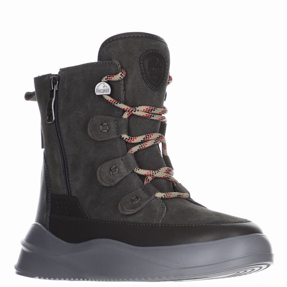 Pajar Addison Ice Gripper Winterschoenen Dames Donkergrijs | QDJ894FC