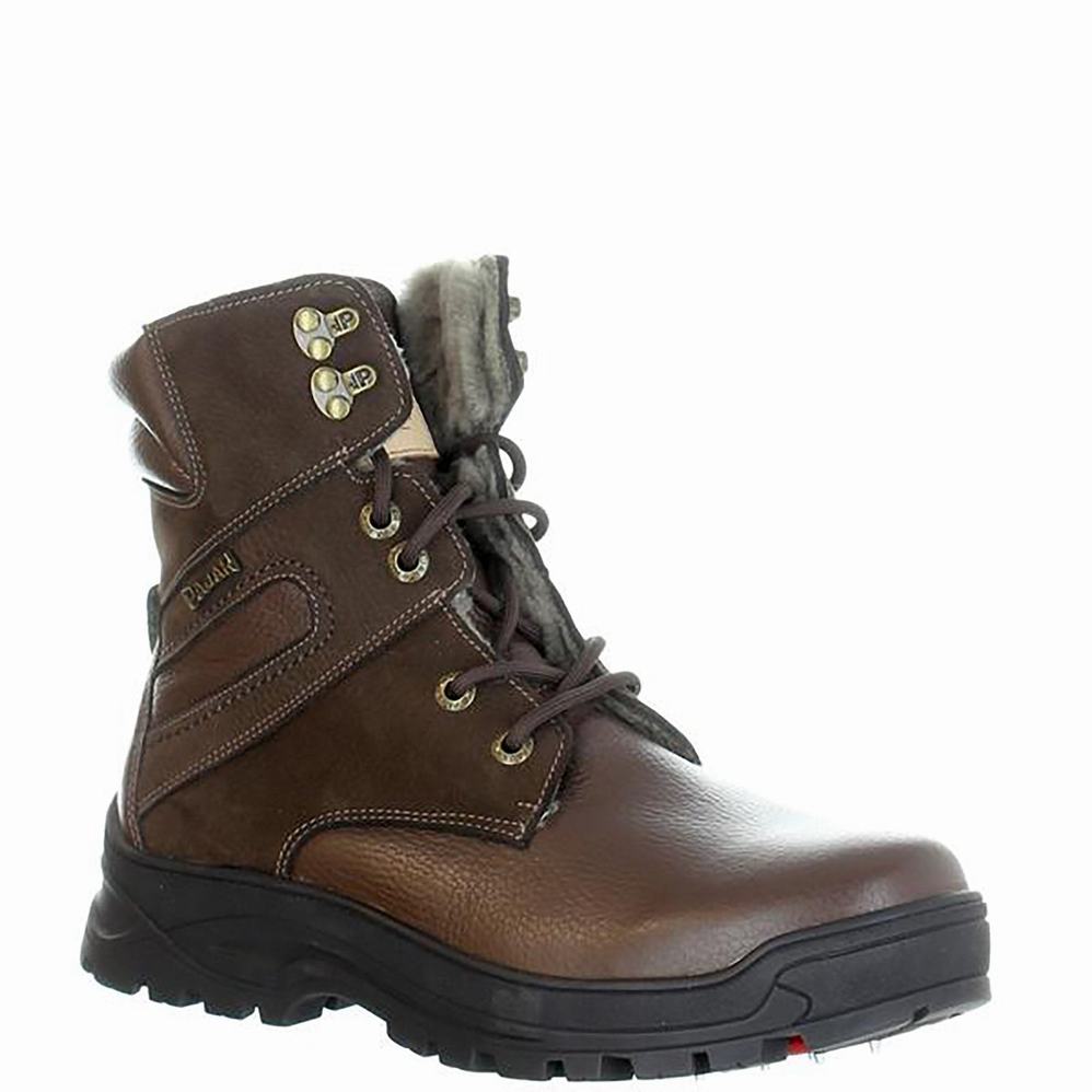 Pajar Alex G Ice Gripper Winterschoenen Heren Donkerbruin | APD7820LG