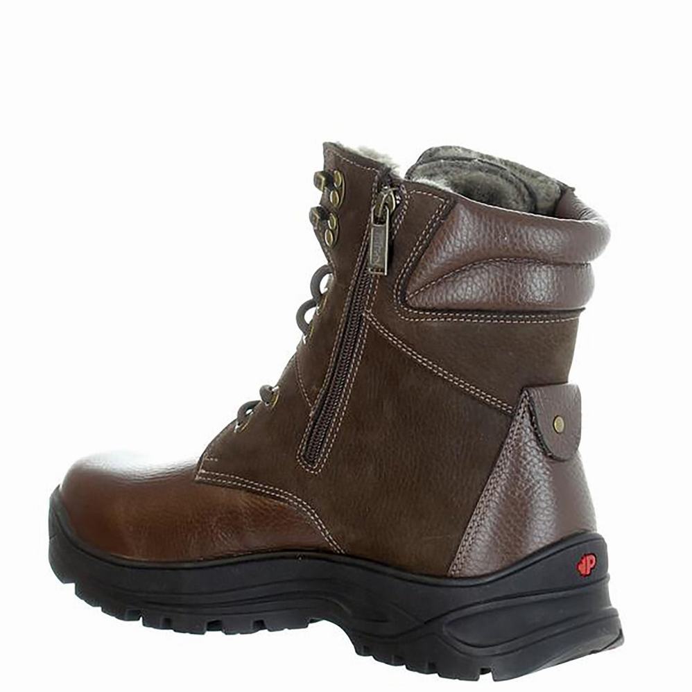 Pajar Alex G Ice Gripper Winterschoenen Heren Donkerbruin | APD7820LG