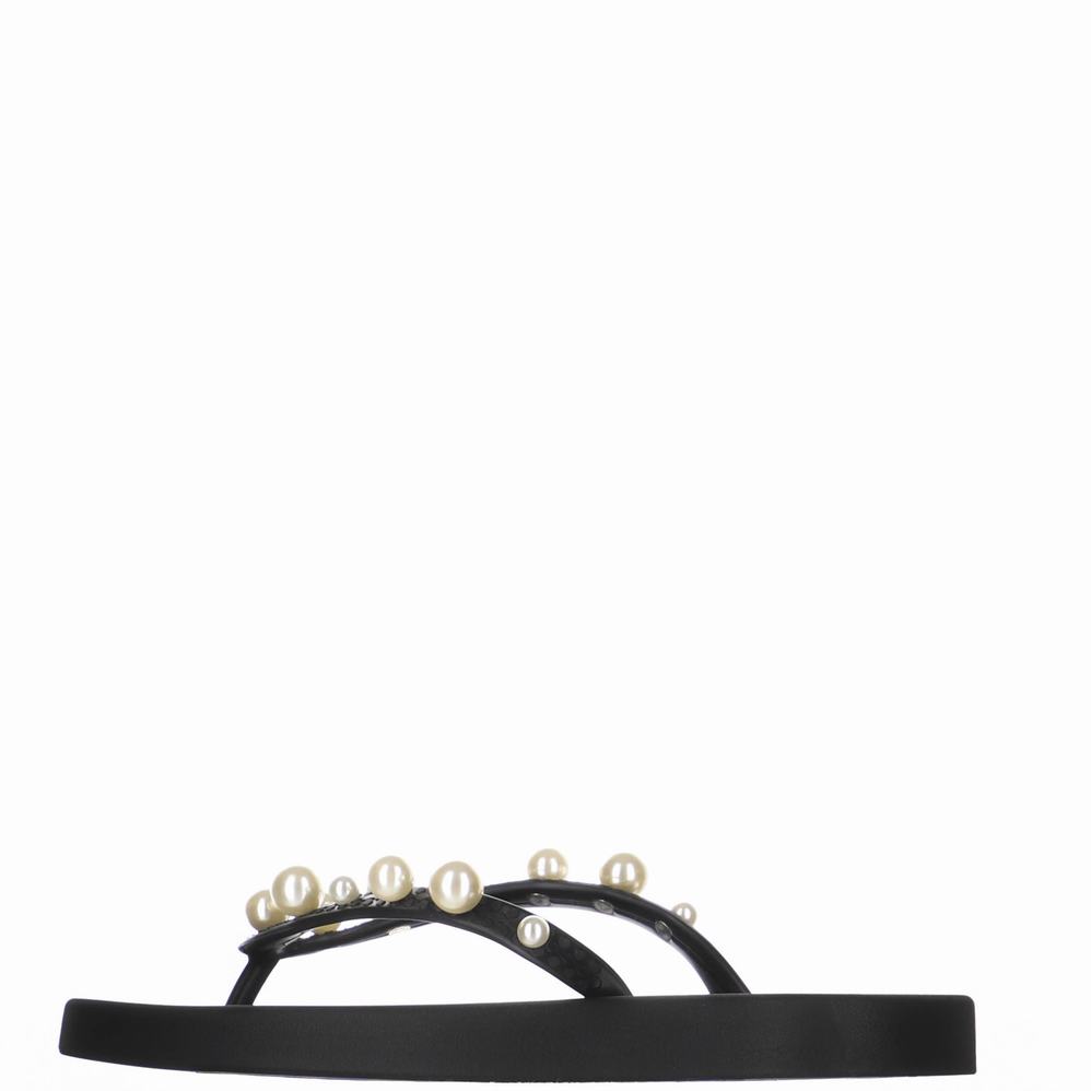 Pajar Aruba Perlas Sandalen Dames Zwart | QRJ7988AW