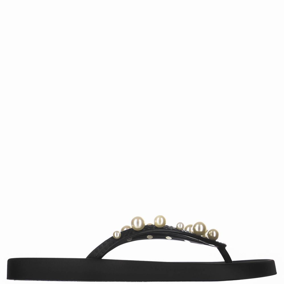 Pajar Aruba Perlas Sandalen Dames Zwart | QRJ7988AW