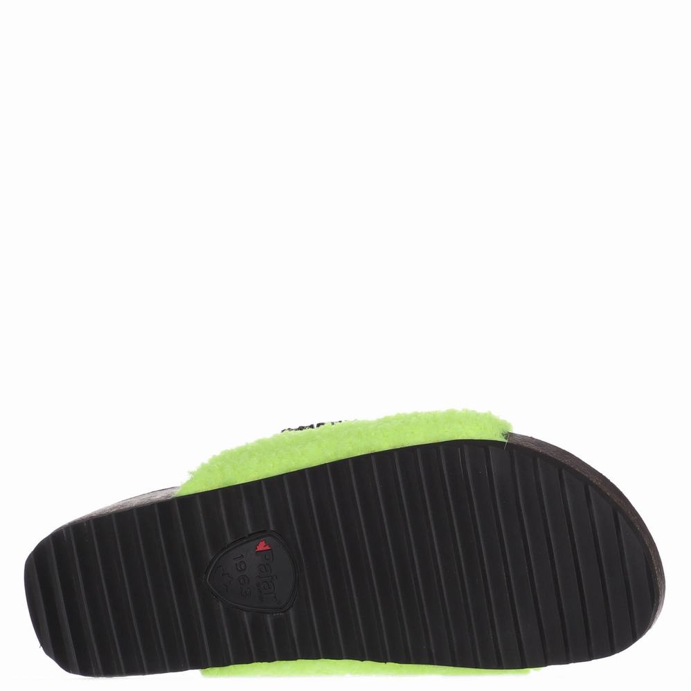 Pajar Beal Slippers Dames Lichtgroen | FEJ1020IZ