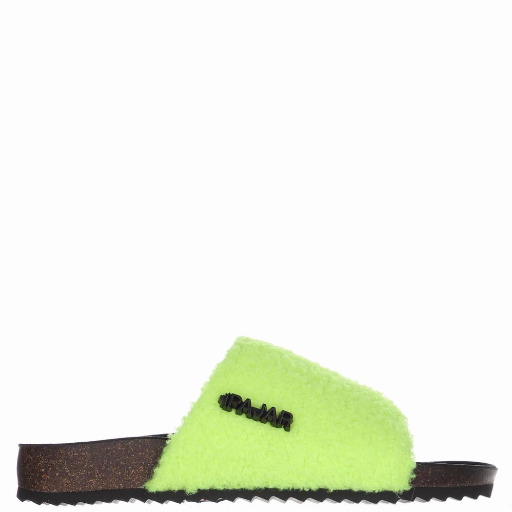 Pajar Beal Slippers Dames Lichtgroen | FEJ1020IZ