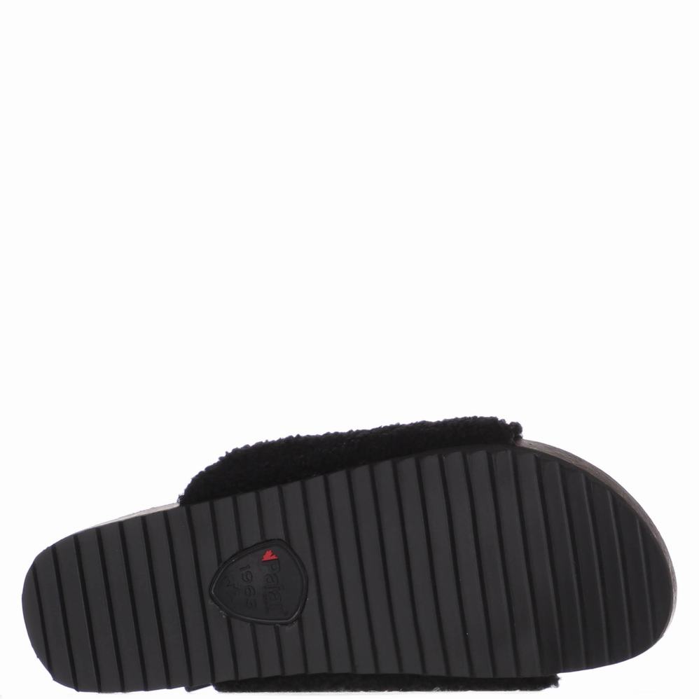 Pajar Beal Slippers Dames Zwart | HWL373JJ