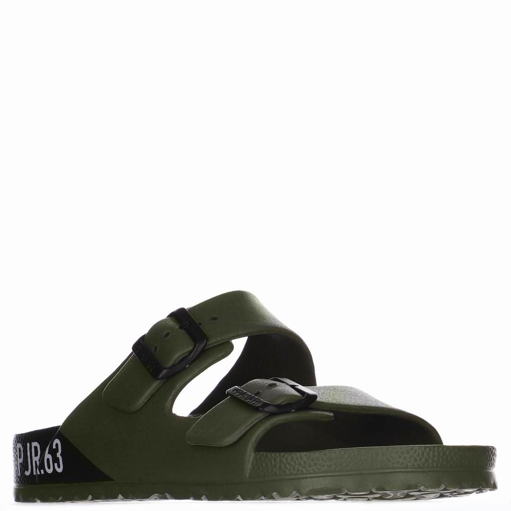 Pajar Benji Sandalen Heren Groen | ILB9261DK