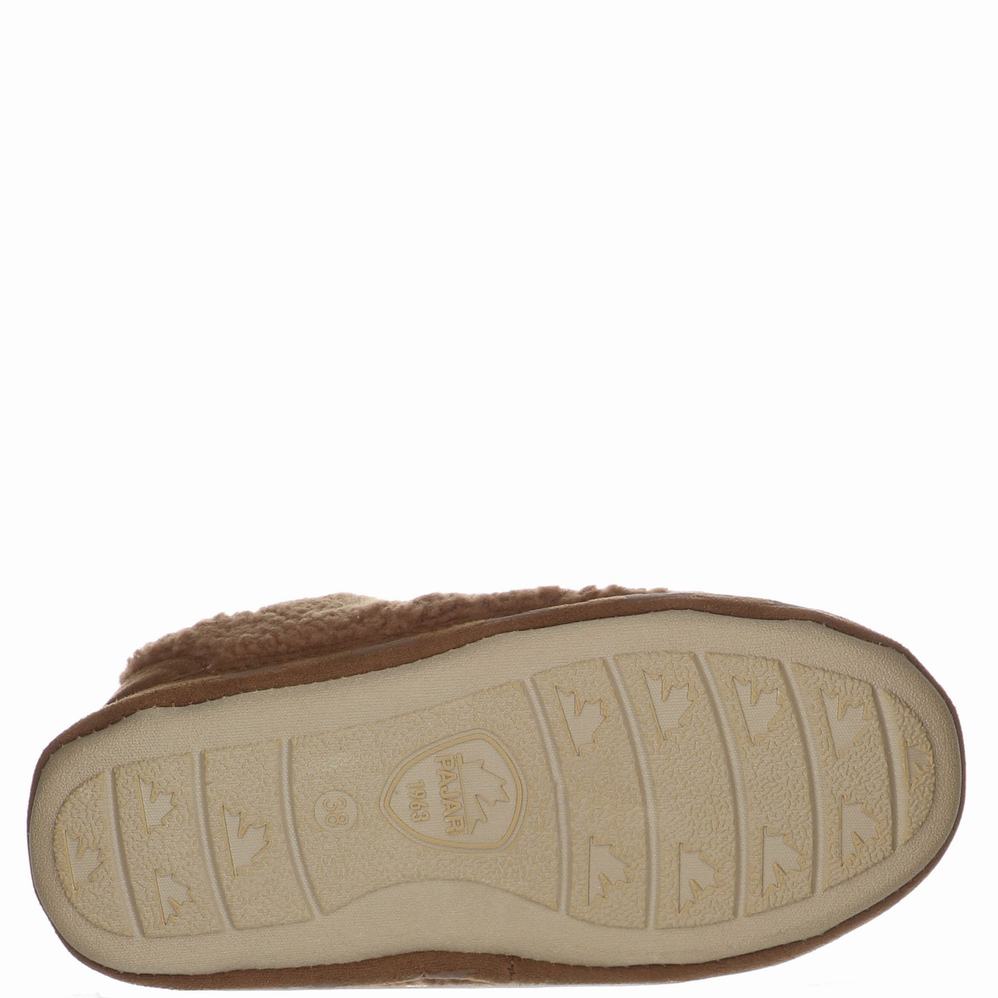 Pajar Cayenne Slippers Dames Bruin | YHV1473KS