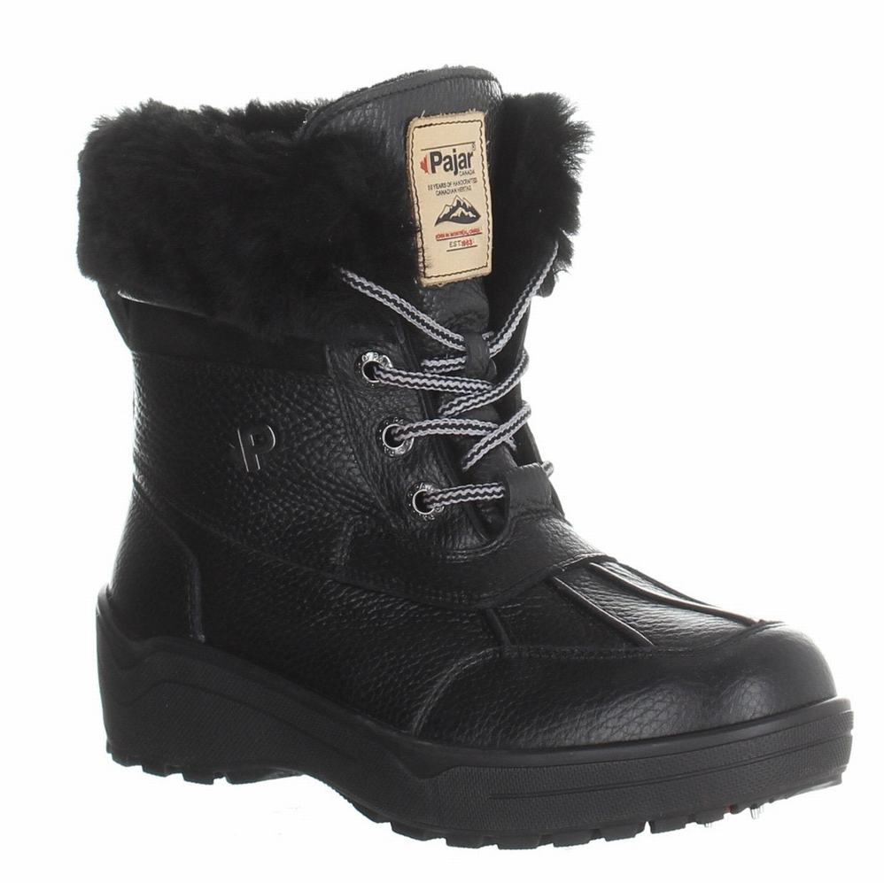 Pajar Christine Ice Gripper Winterschoenen Dames Zwart | SAD4762TL