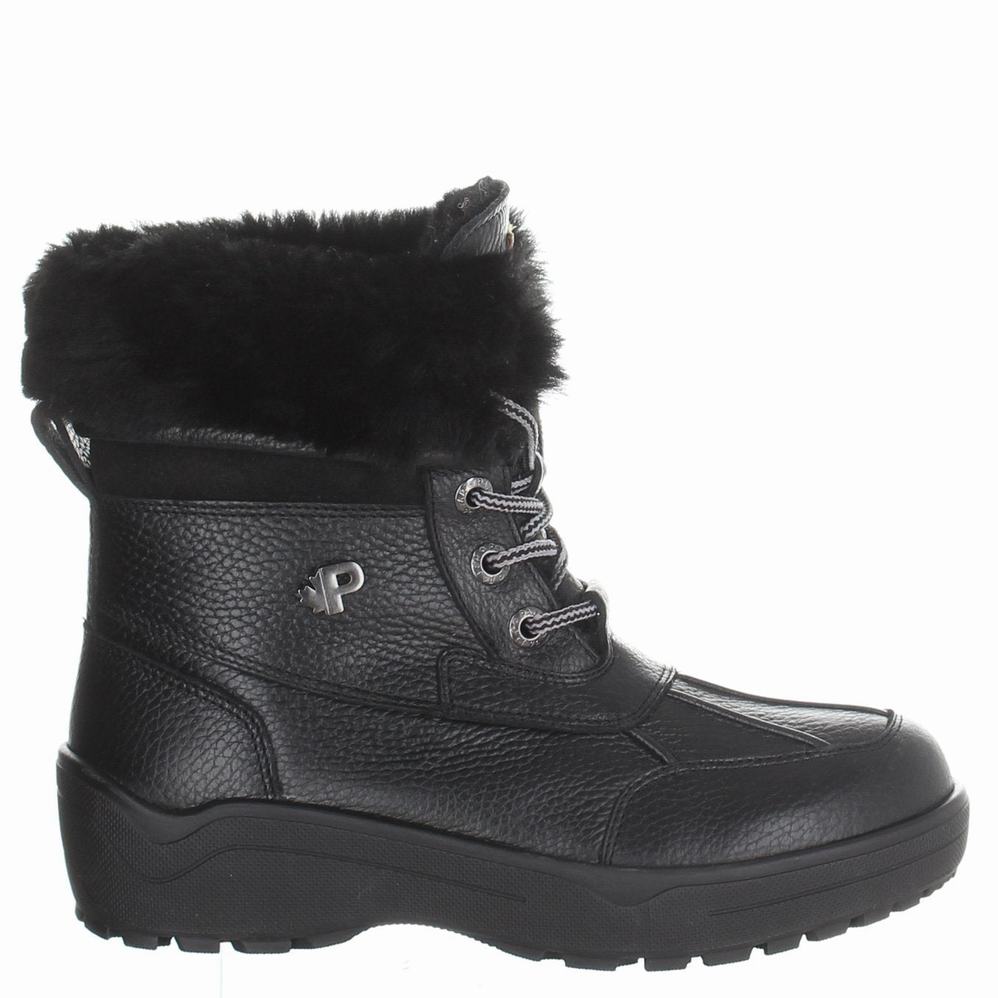 Pajar Christine Ice Gripper Winterschoenen Dames Zwart | SAD4762TL