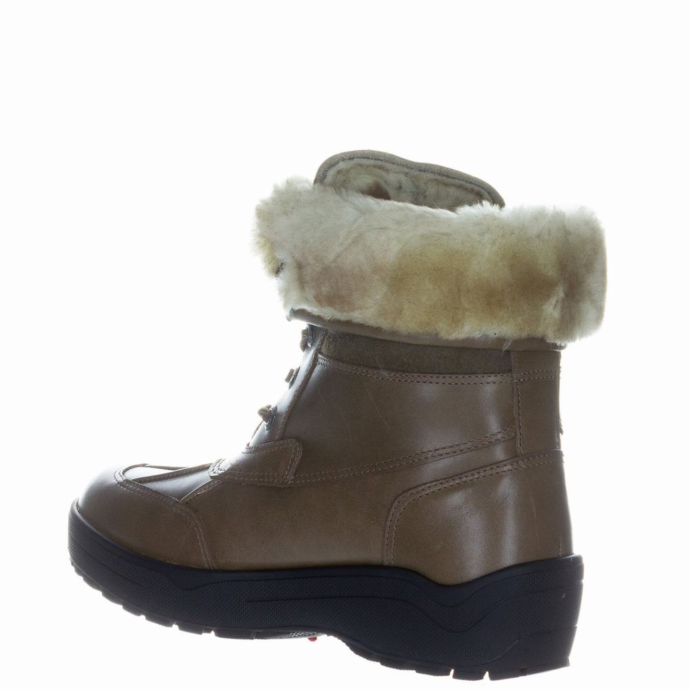 Pajar Christine Ice Gripper Winterschoenen Dames Chocola | URC420KY