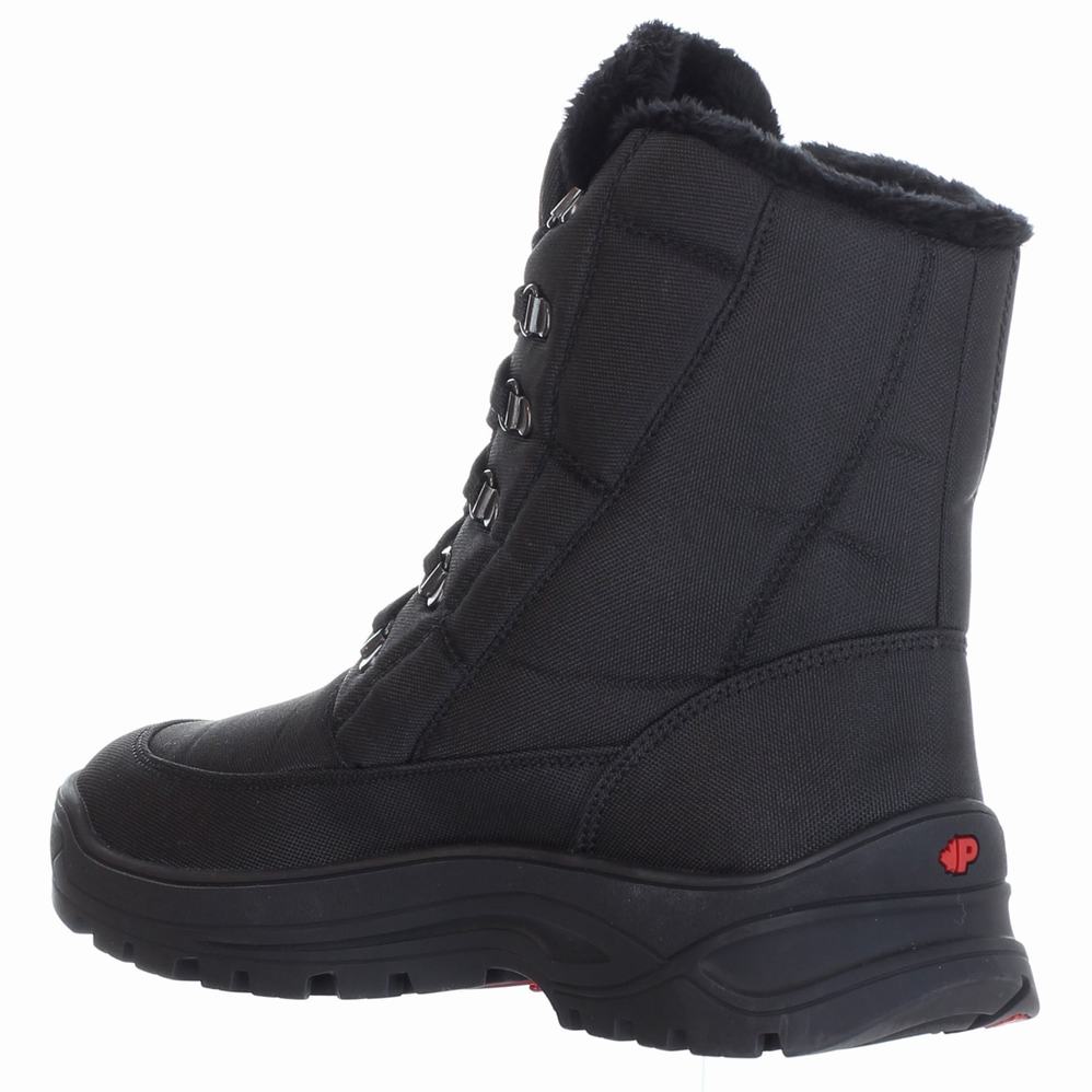 Pajar Eric Ice Gripper Snowboots Heren Zwart | NPB6581DQ