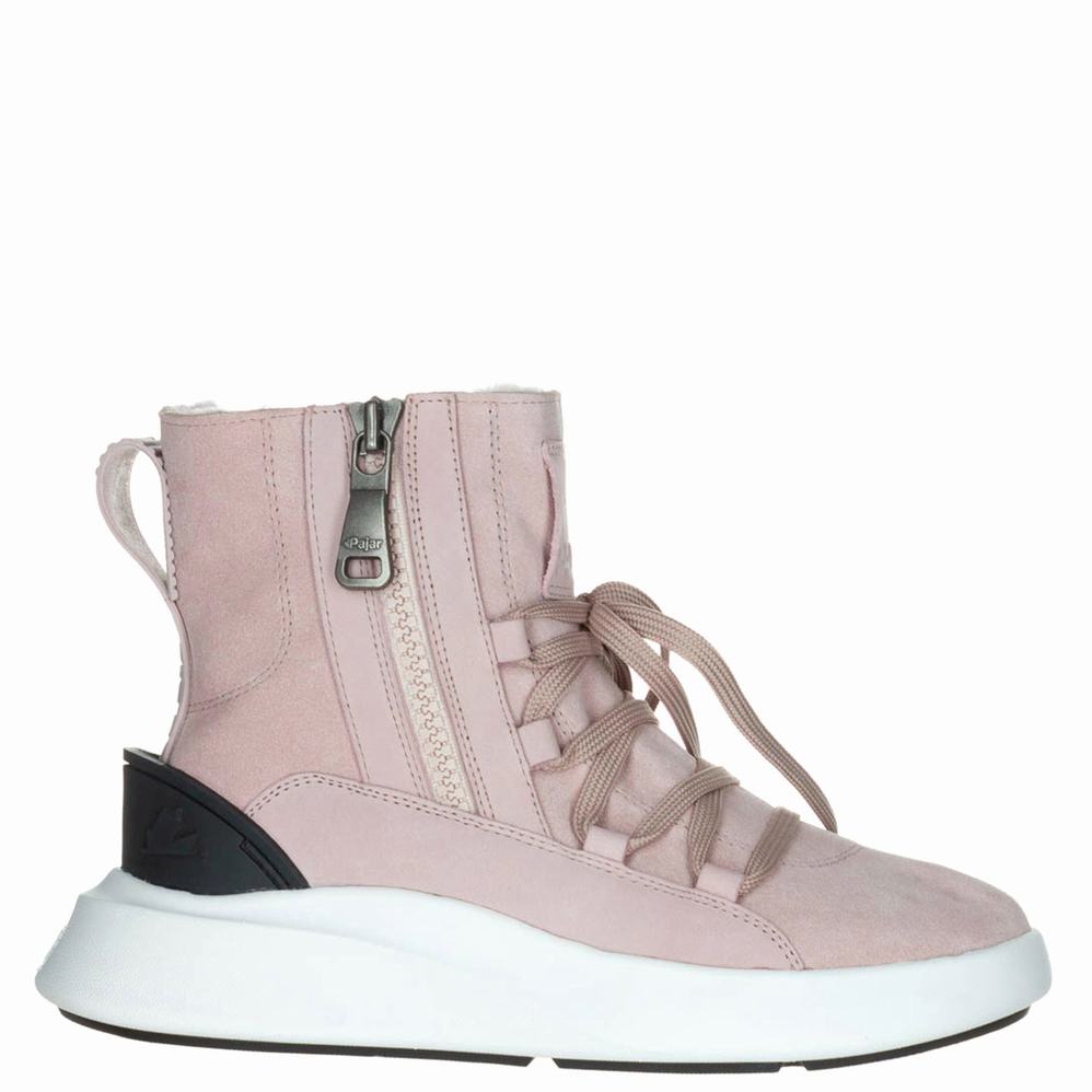 Pajar Exo Light F Shearling Ice Gripper Winterschoenen Dames Roze | OUW636YZ