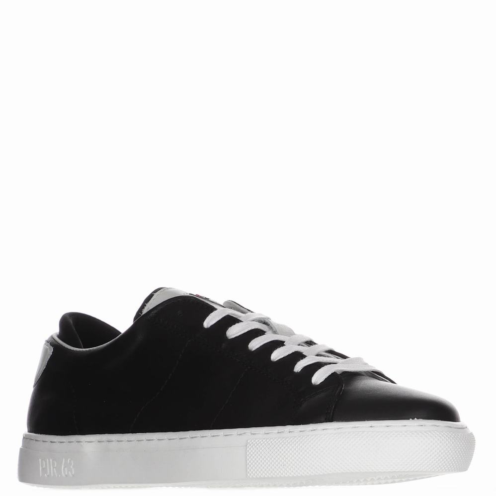 Pajar Landen Sneakers Heren Zwart Wit | LEV528NO