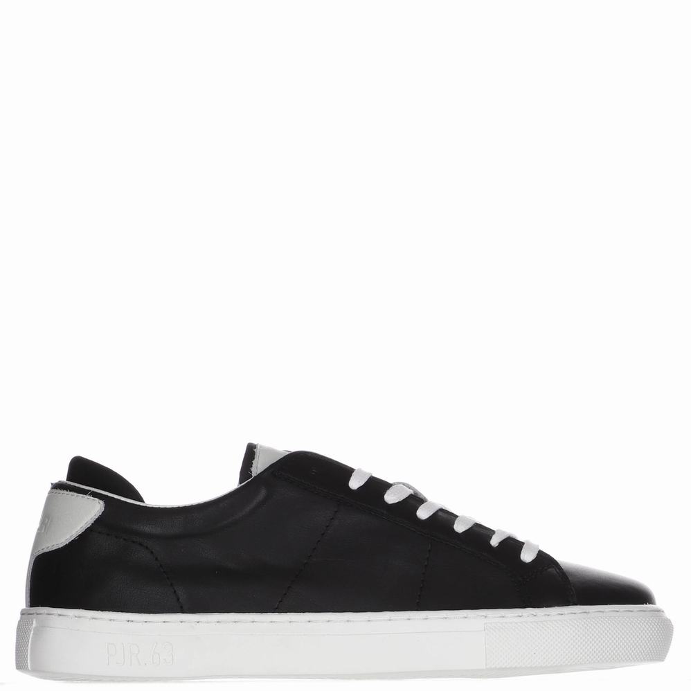 Pajar Landen Sneakers Heren Zwart Wit | LEV528NO