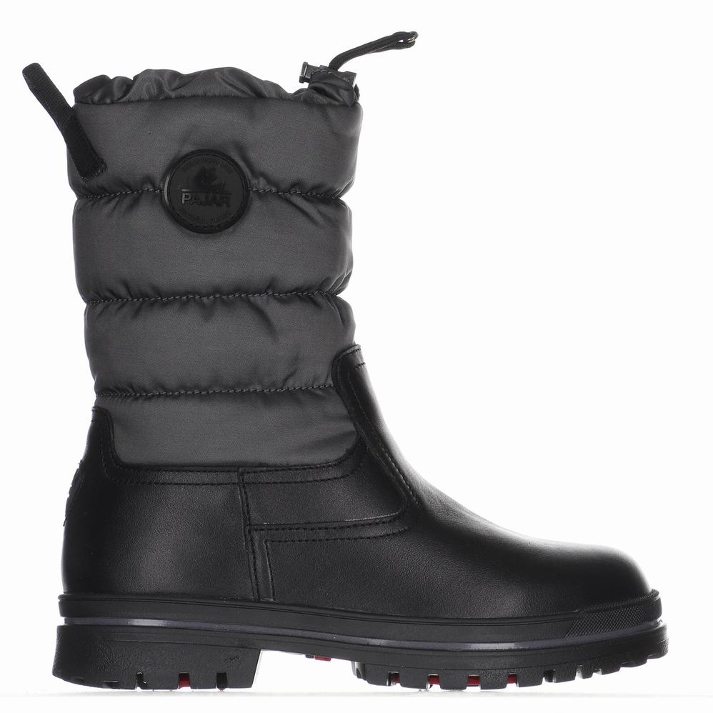 Pajar Madson Ice Gripper Snowboots Dames Donkergrijs | RER5730SL