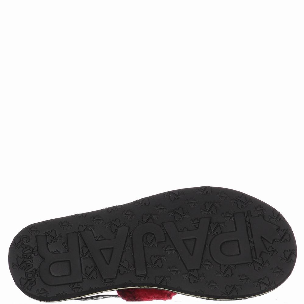 Pajar Mara Strap Slippers Dames Rood Zwart | DDM29NS