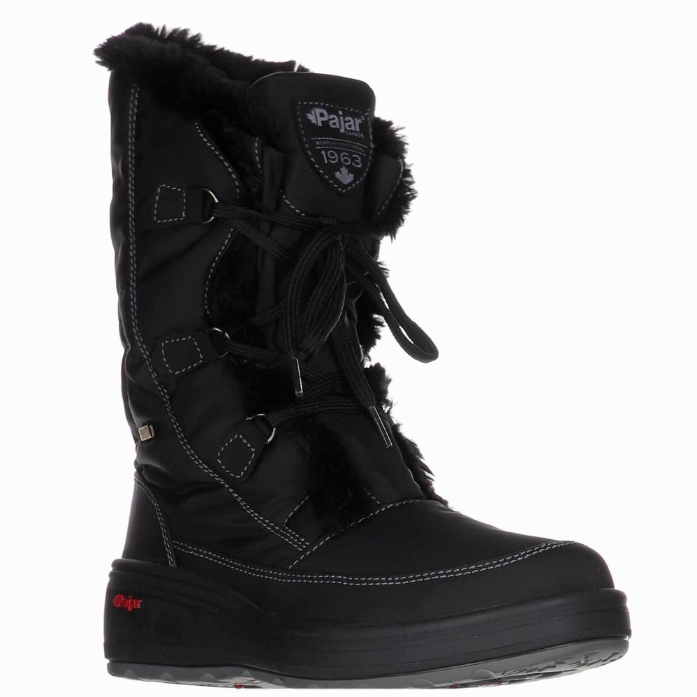 Pajar Marcie Ice Gripper Snowboots Dames Zwart | XJM8426LA