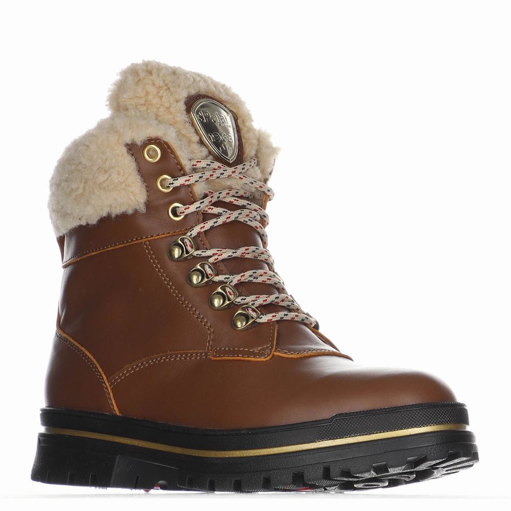 Pajar Maya Ice Gripper Winterschoenen Dames Donkerbruin | WAS9710YR