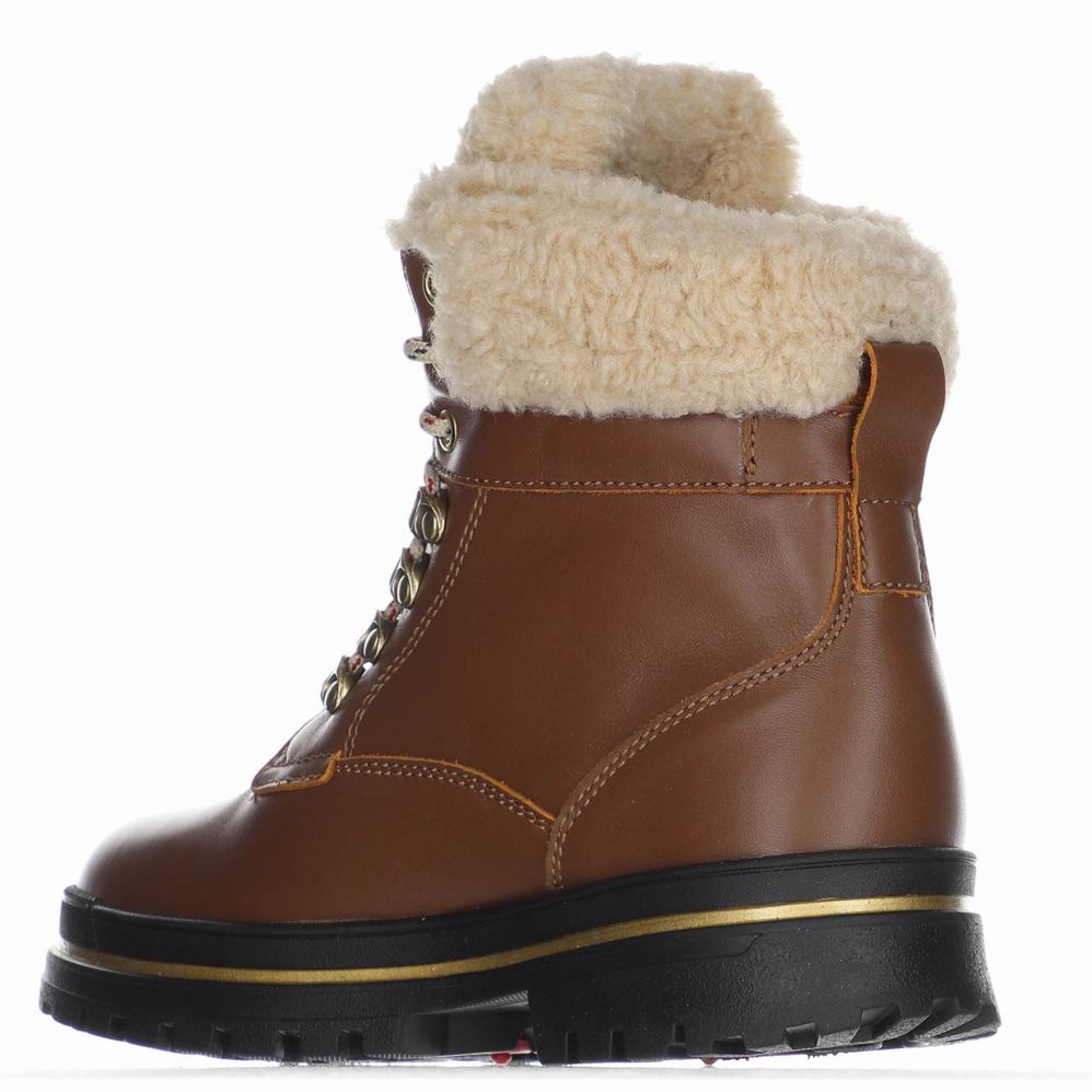 Pajar Maya Ice Gripper Winterschoenen Dames Donkerbruin | WAS9710YR