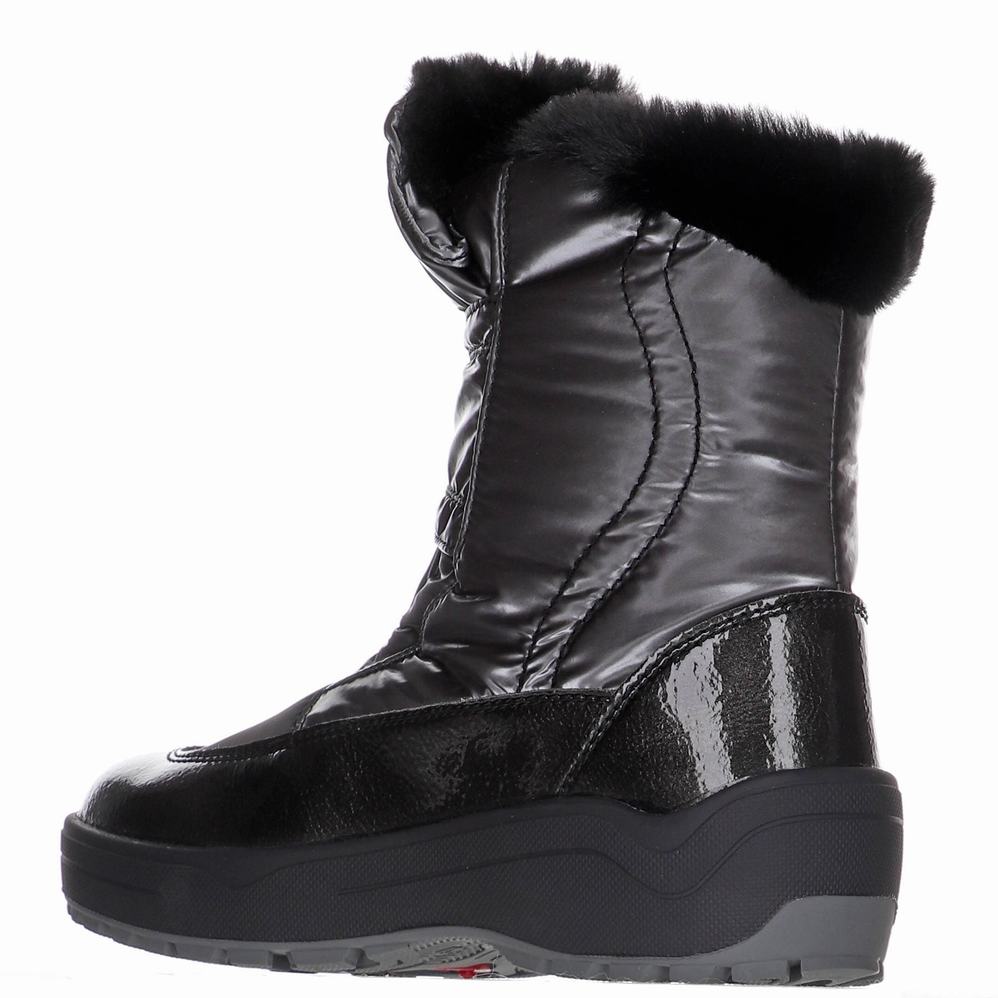 Pajar Moscou 3.0 Ice Gripper Snowboots Dames Donkergrijs | HJP1894SH