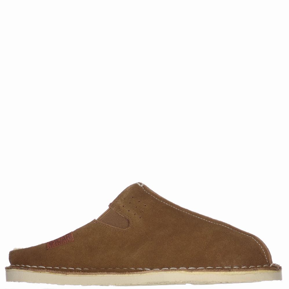 Pajar Muller Slippers Heren Khaki | EZF552JF