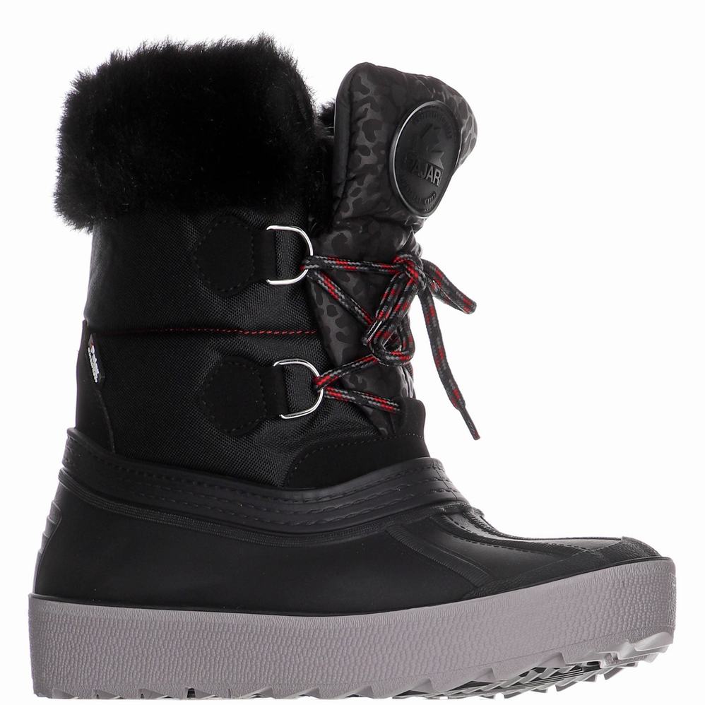 Pajar Opal Ice Gripper Snowboots Dames Zwart | KYT4987SV