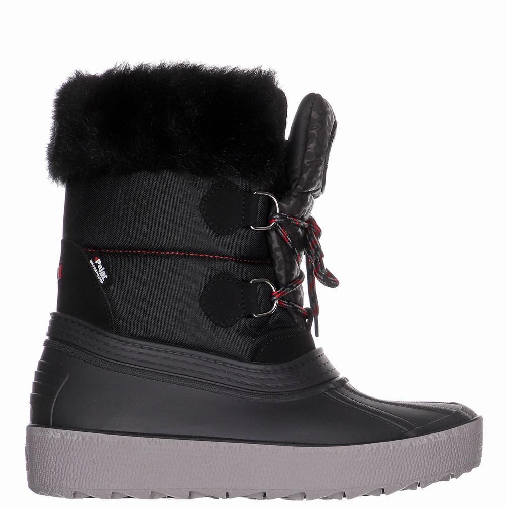 Pajar Opal Ice Gripper Snowboots Dames Zwart | KYT4987SV