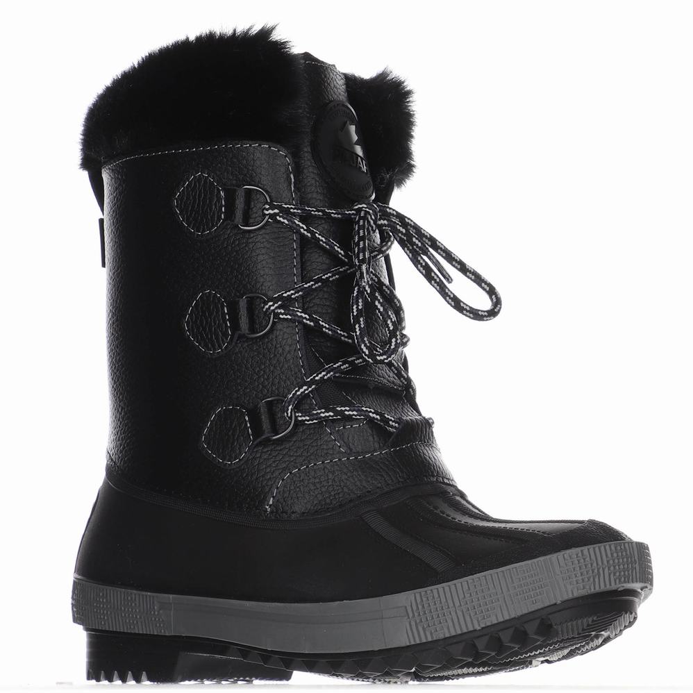 Pajar Oscar Ice Gripper Snowboots Heren Zwart | LXD2268EY