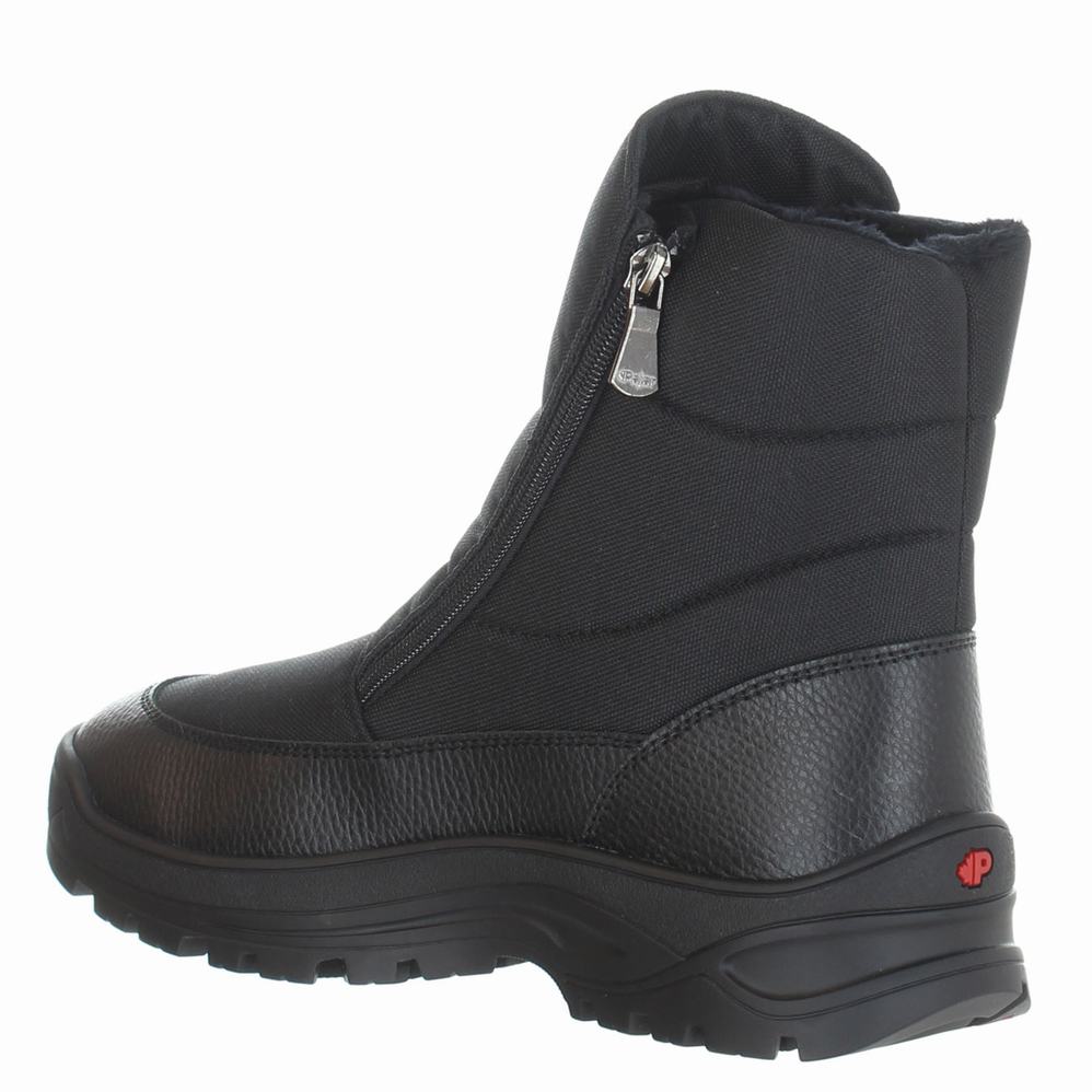 Pajar Racer Ice Gripper Snowboots Heren Zwart | IBF7890IF