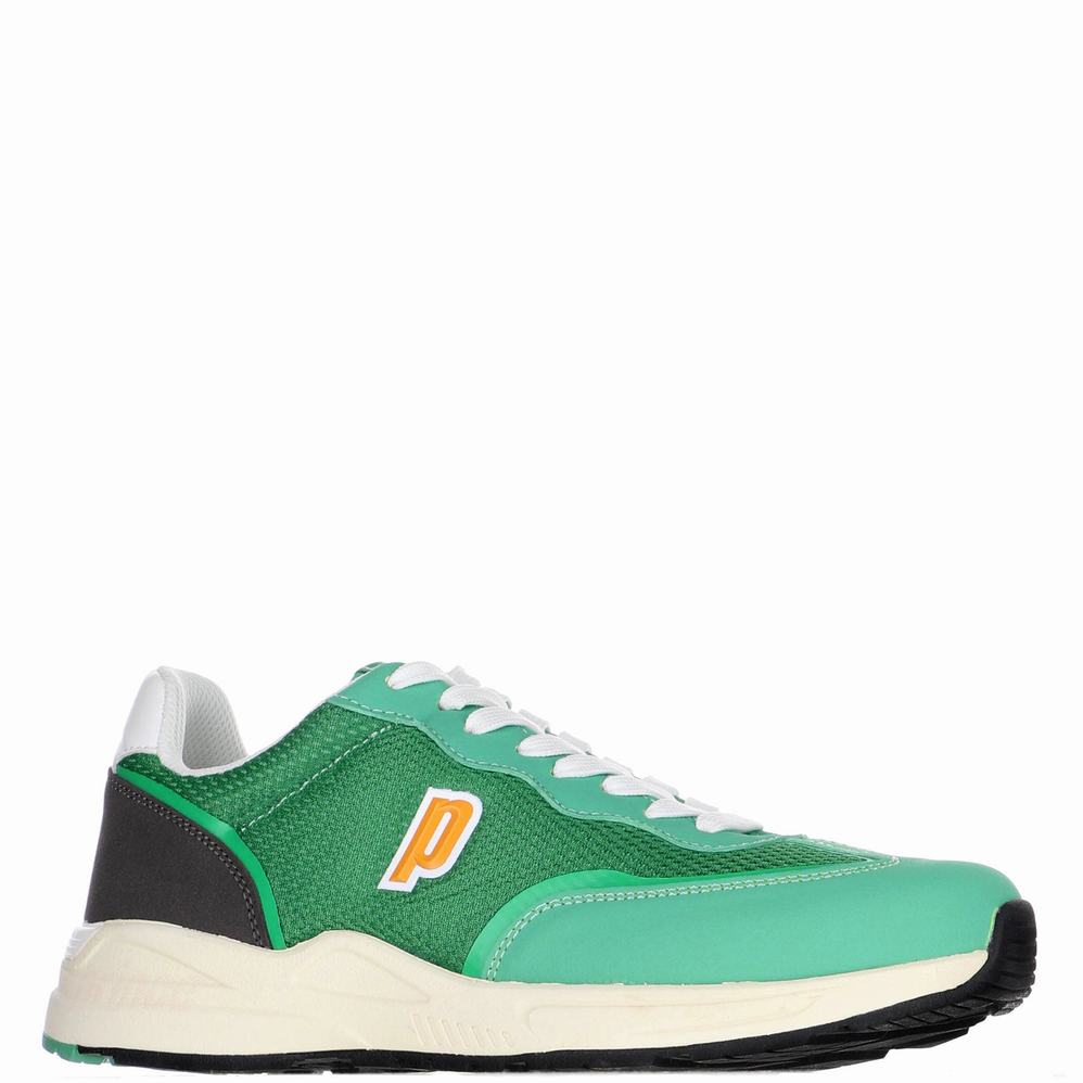 Pajar Retro P Jog Sneakers Heren Groen | MSZ695JX