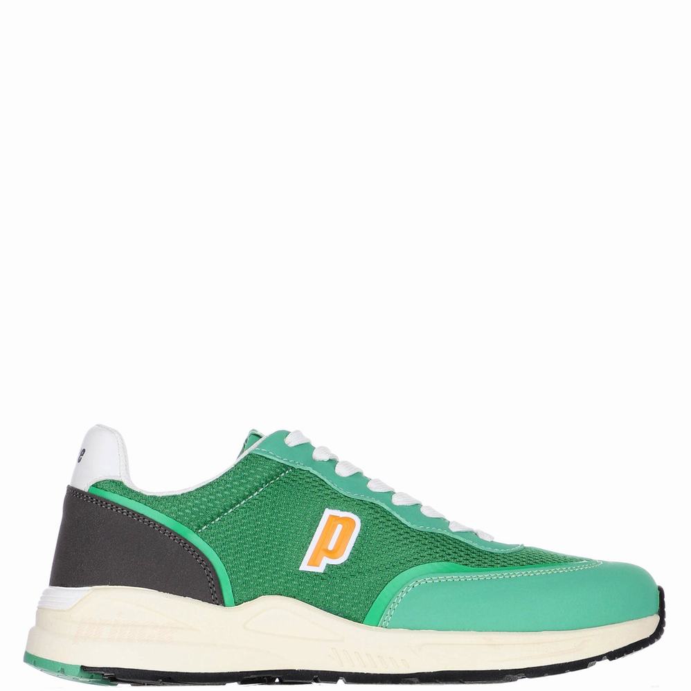 Pajar Retro P Jog Sneakers Heren Groen | MSZ695JX