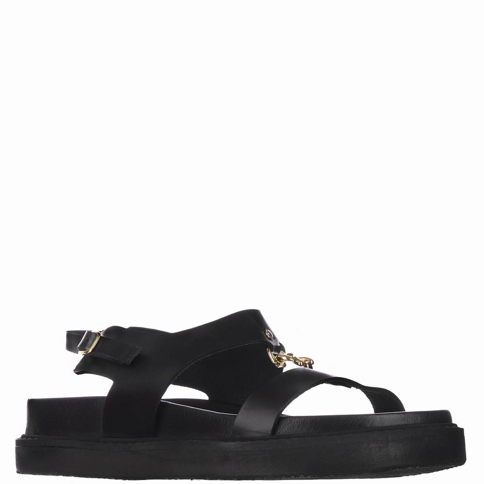 Pajar Romana Sandalen Dames Zwart | ESN6252EK