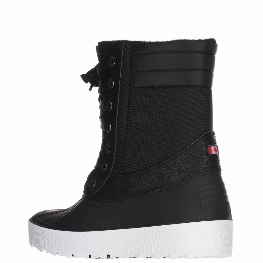 Pajar Selma 2.0 Ice Gripper Snowboots Dames Zwart | QND7057SI