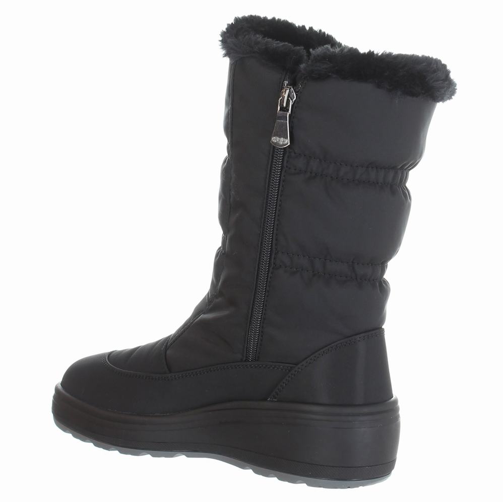 Pajar Snowcap-2 Ice Gripper Snowboots Dames Zwart | OTT9814HM