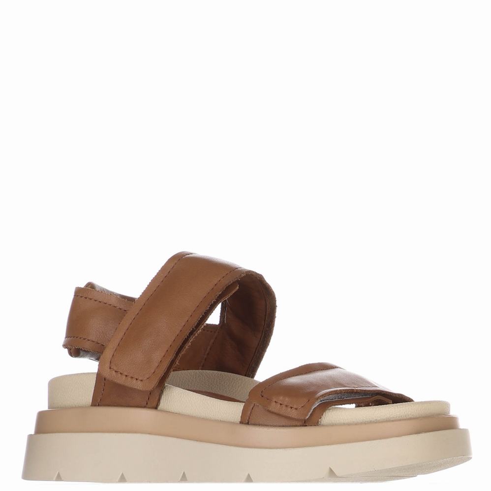 Pajar Stana Sandalen Dames Bruin | MFK7178VL