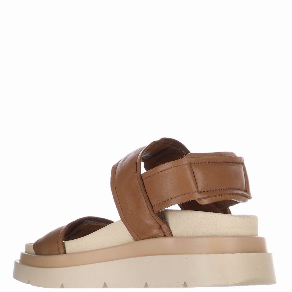 Pajar Stana Sandalen Dames Bruin | MFK7178VL