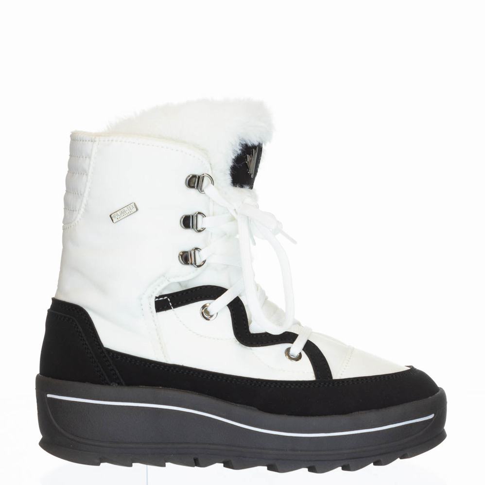 Pajar Tacey Low 2.0 Ice Gripper Snowboots Dames Wit | SKM7150IM