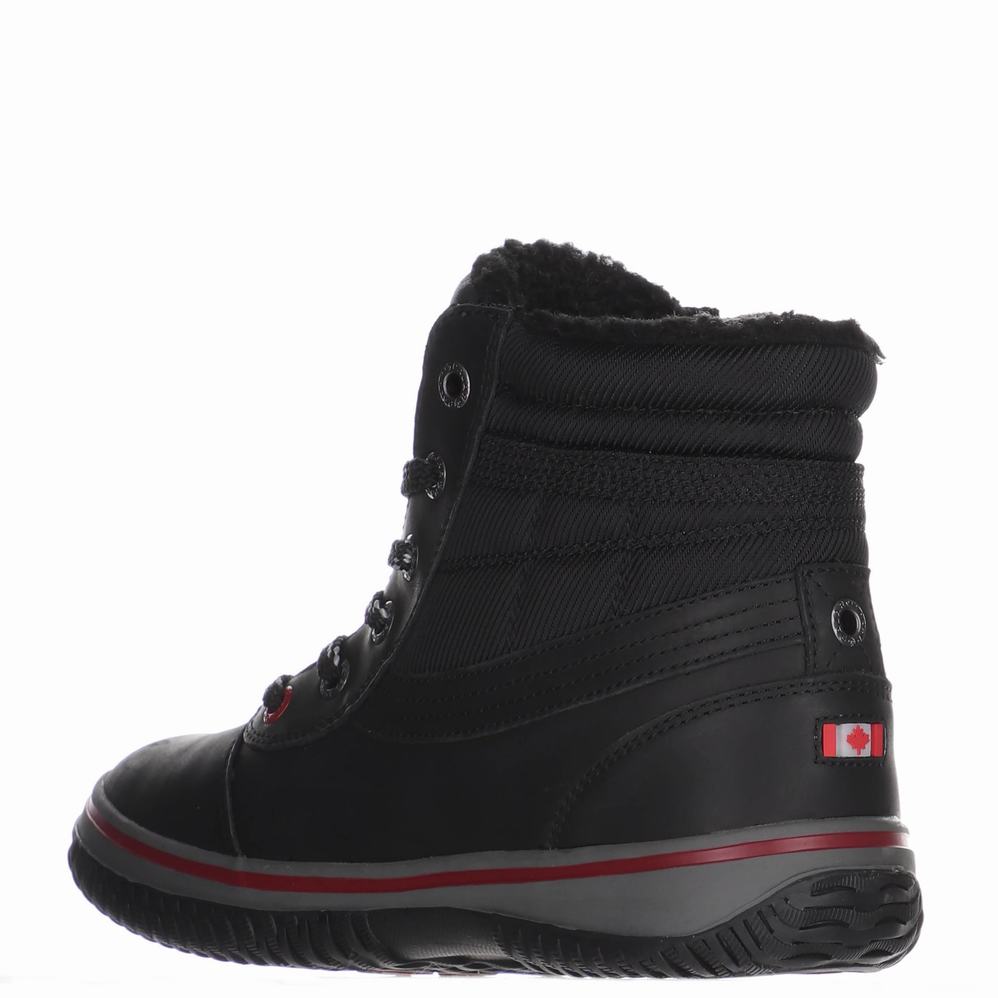 Pajar Tavin 2.0 Ice Gripper Winterschoenen Heren Zwart | BFI1268XR