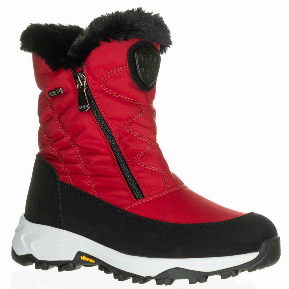 Pajar Tiare Ice Gripper Snowboots Dames Rood | AGY5519GC