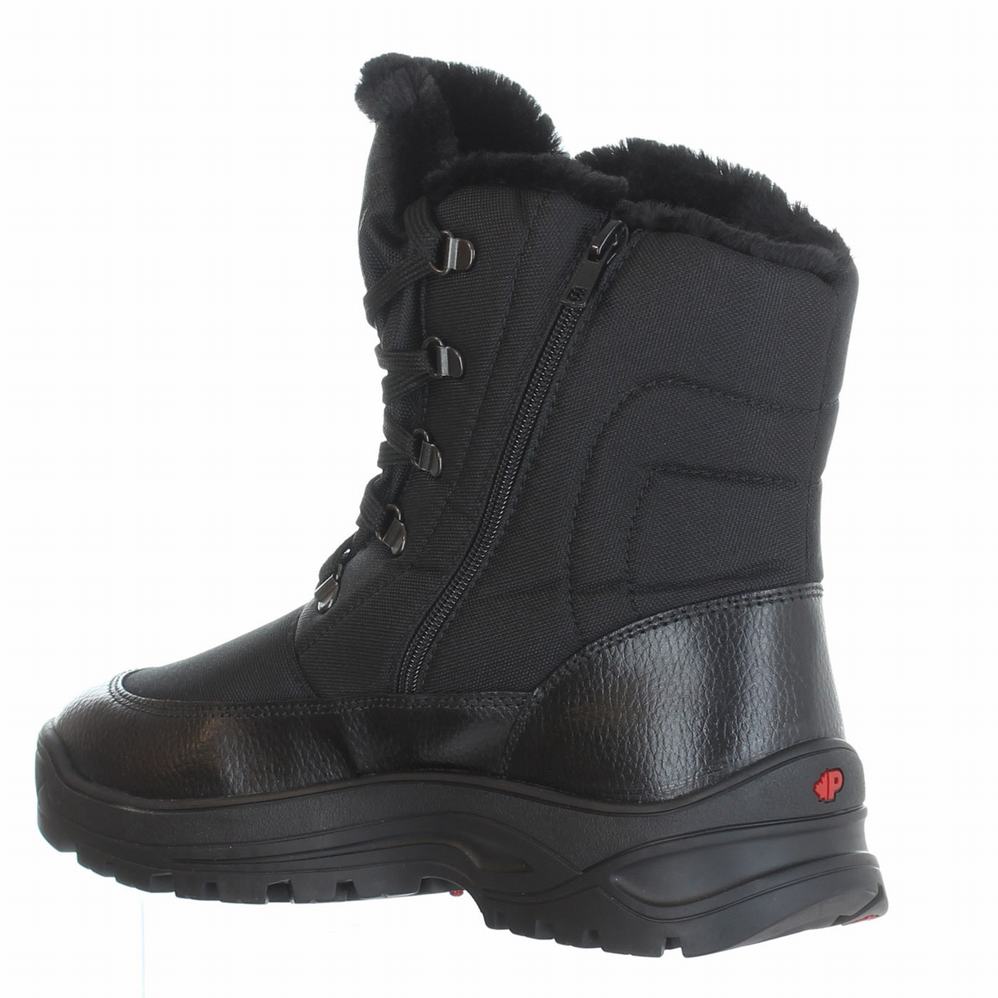 Pajar Trigger Ice Gripper Snowboots Heren Zwart | AVK347PF