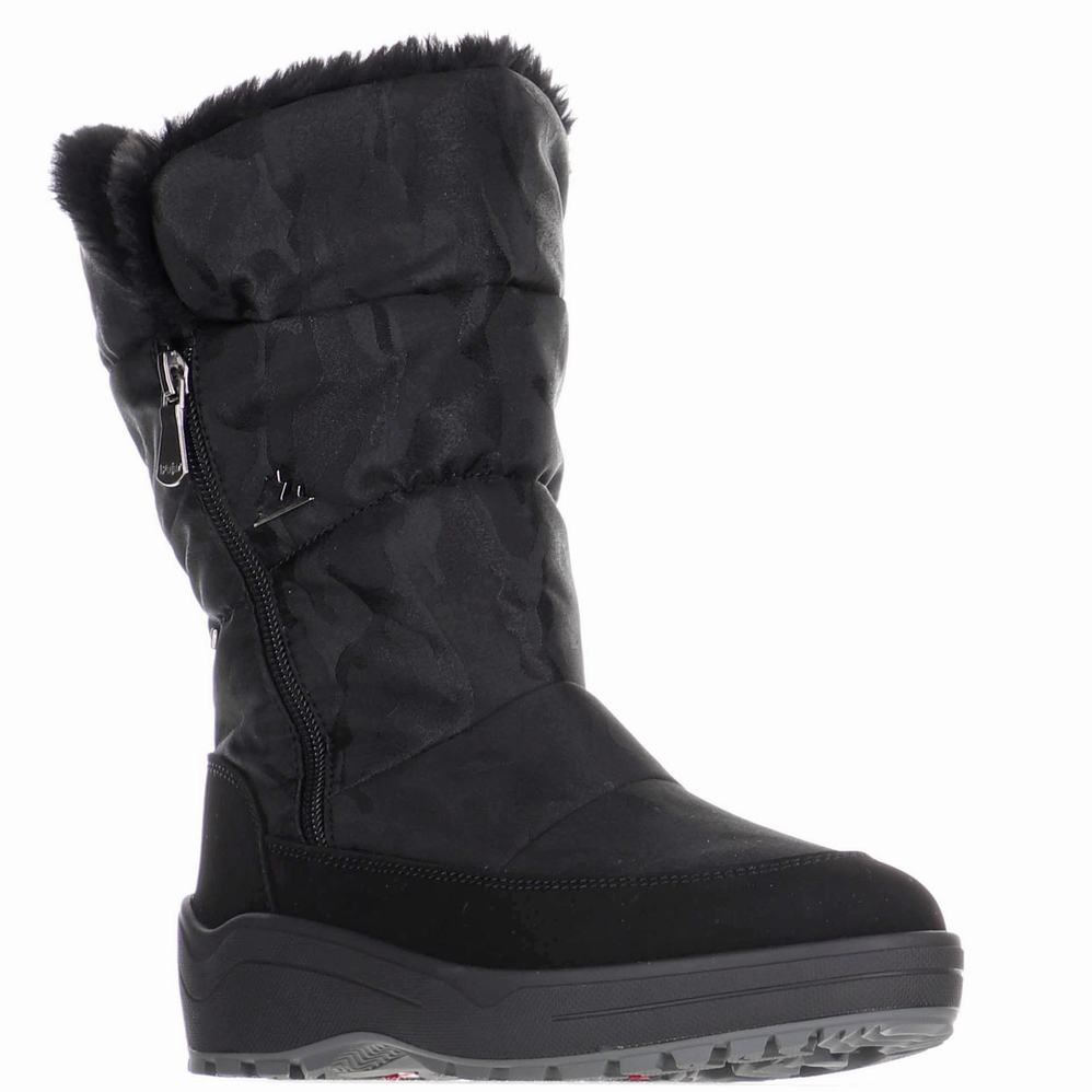 Pajar Valentina Ice Gripper Snowboots Dames Zwart | ZKP10099VI