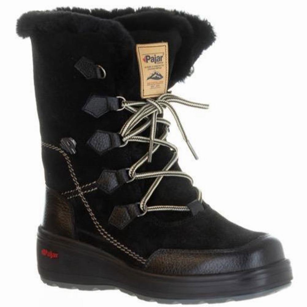 Pajar Valerie Ice Gripper Snowboots Dames Zwart | KNV5336SC