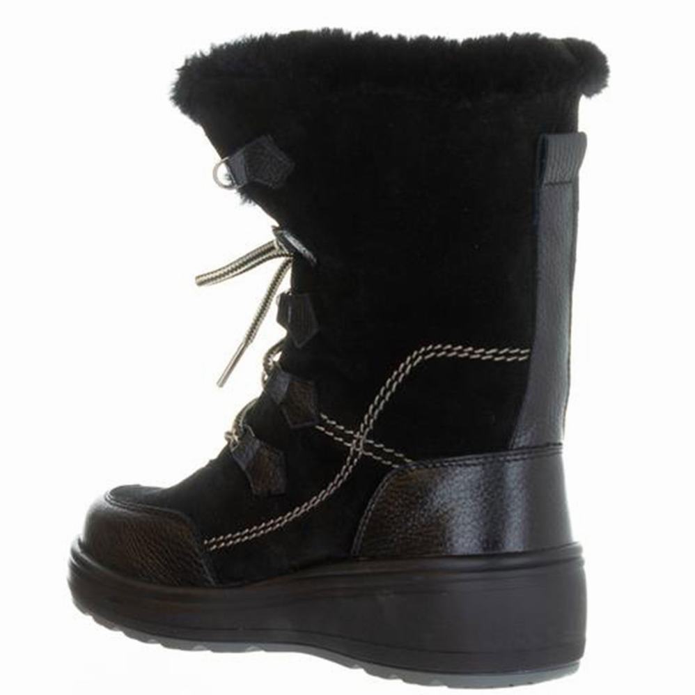 Pajar Valerie Ice Gripper Snowboots Dames Zwart | KNV5336SC