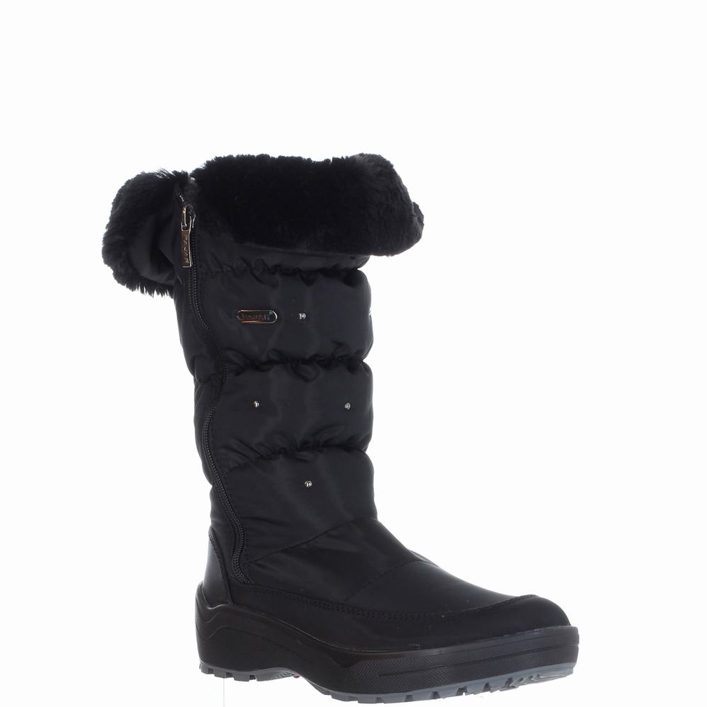 Pajar Varsovie-2 Ice Gripper Snowboots Dames Zwart | MAI4329SV