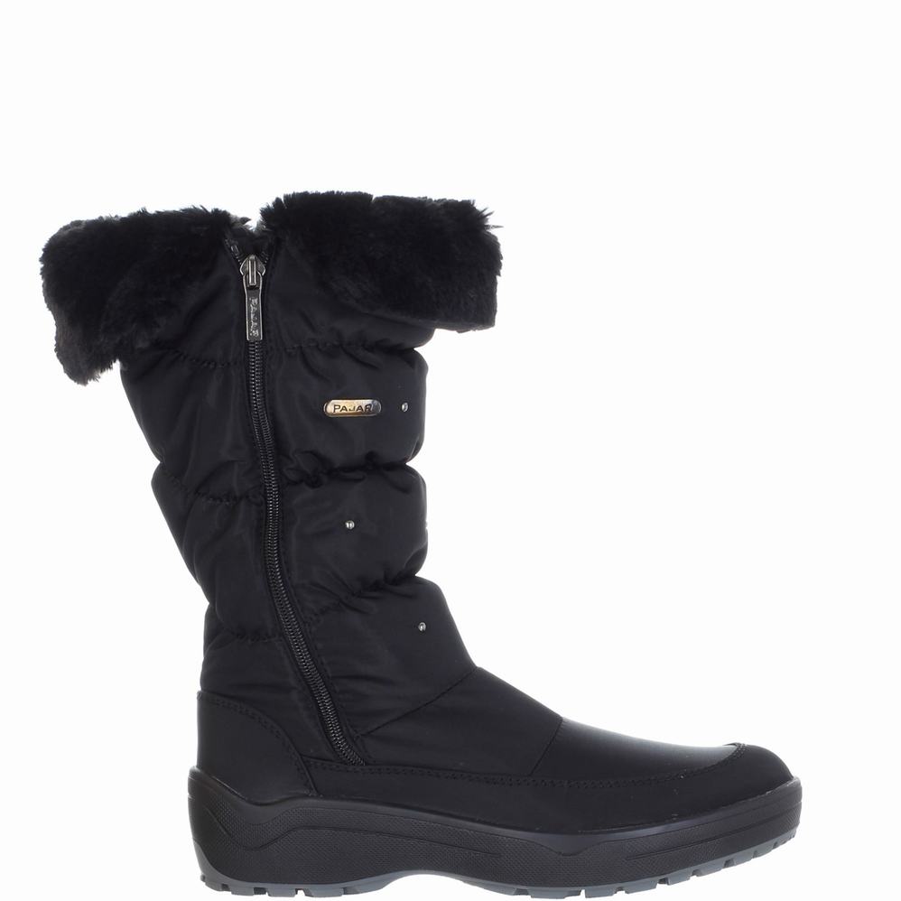 Pajar Varsovie-2 Ice Gripper Snowboots Dames Zwart | MAI4329SV