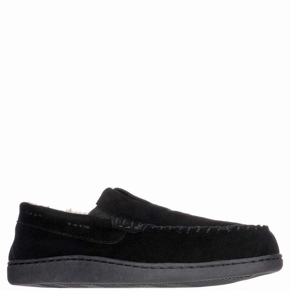 Pajar Veneto Slippers Heren Zwart | IKM6434VR