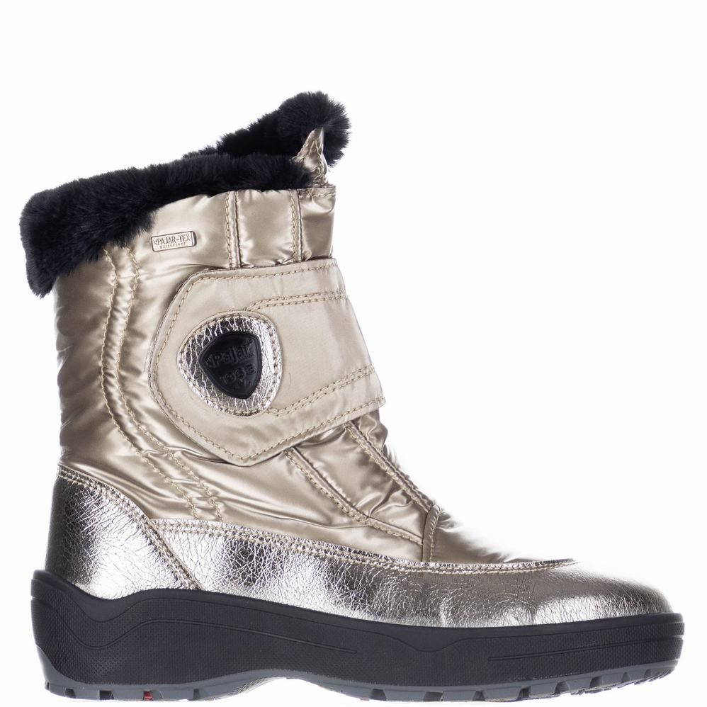 Pajar Moscou 3.0 Ice Gripper Snowboots Dames Goud Beige | GIL6434XS