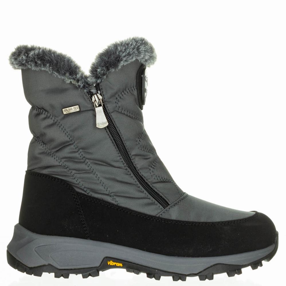 Pajar Tiare Ice Gripper Snowboots Dames Donkergrijs | KML8959PF