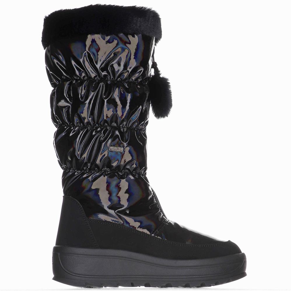 Pajar Toboggan 2.0/Hologram Ice Gripper Snowboots Dames Zwart | QTF8313VN